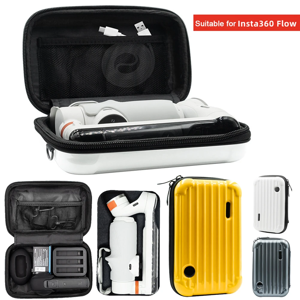 Borse Portaoggetti Per Insta360 Flow Storage Bag Custodia Rigida Impermeabile Borsa Per Il Trasporto Scatola Di Protezione Cardanica Per Accessori Flo