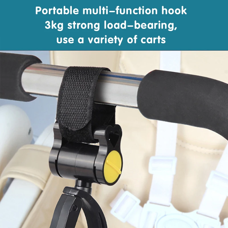 2 PCS Baby Stroller Accessories Hook Up Multifunction Baby Pram Stroller Black High Quality Plastic Hook Pram Baby Carriage 4 S249350c7c57f46fab126f9cd7a2ed6daS
