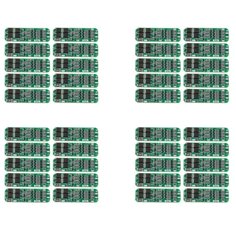 

40Pcs 3S 20A BMS 18650 Li-Ion модуль зарядного устройства литиевой батареи PCB 11,1 V 12V 12,6 V Module