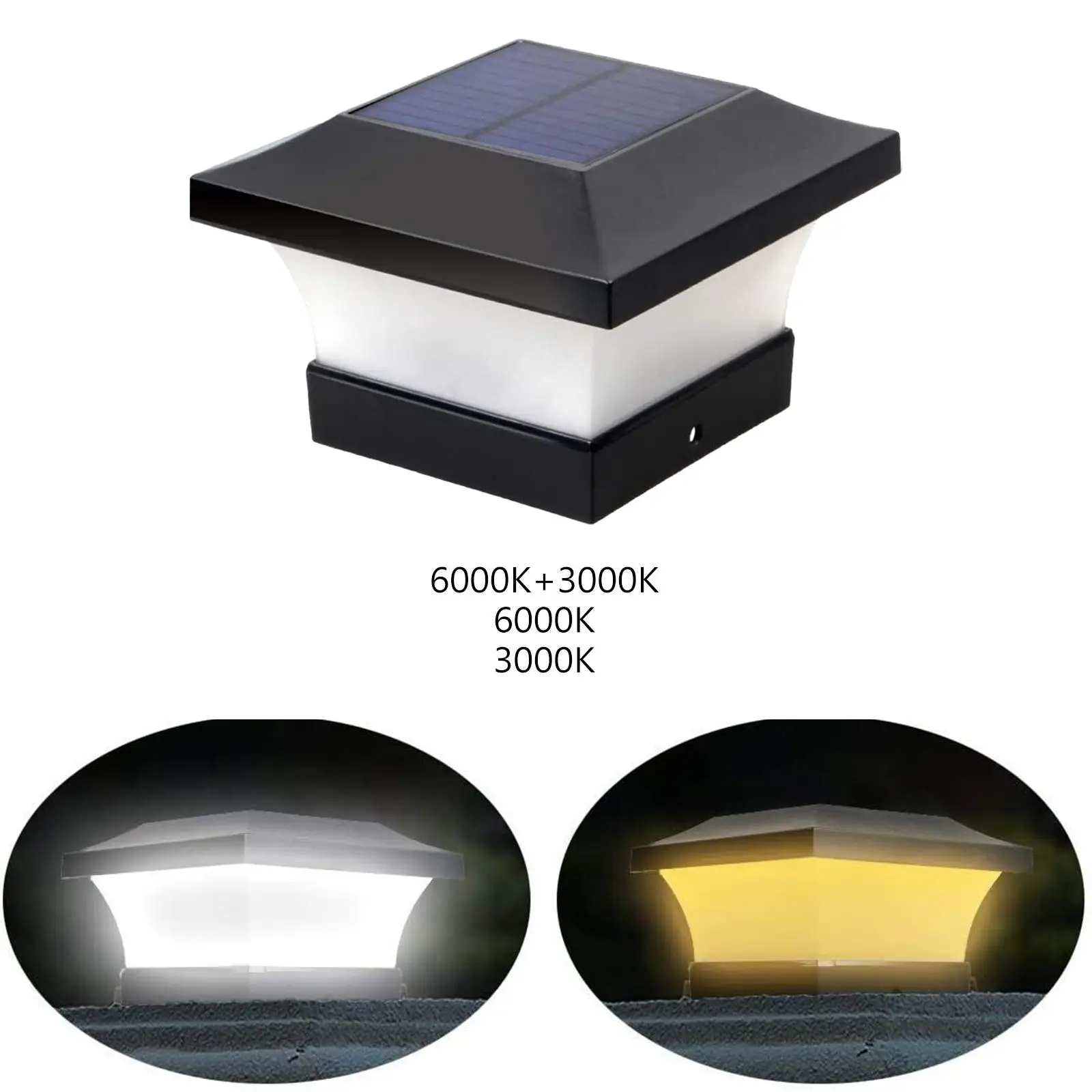 Solar Fence Lights Solar Light High Brightness Outdoor Solar Lamp Waterproof for