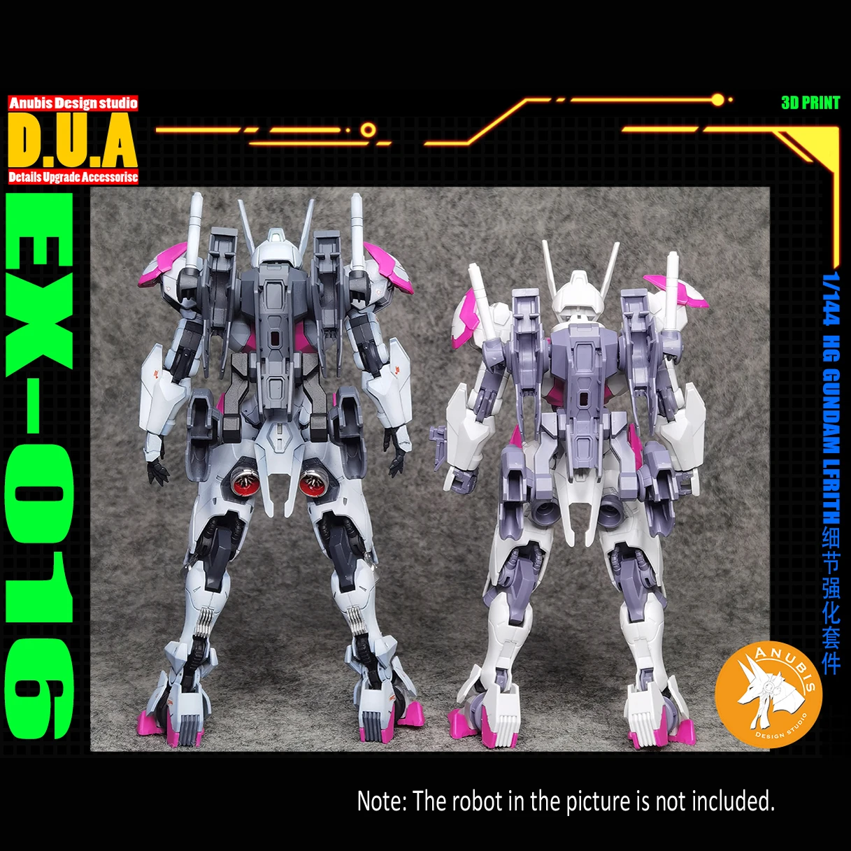 Model Specific Details Transform Hand Parts for 1/144 HG GUNDAM LERITH PROLOGUE