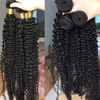 Burmese Curly Hair Bundles Virgin Hair Human Hair Extensions Double Weft Deep Wave Bundles 100% Unprocessed Raw Hair Weaving 2