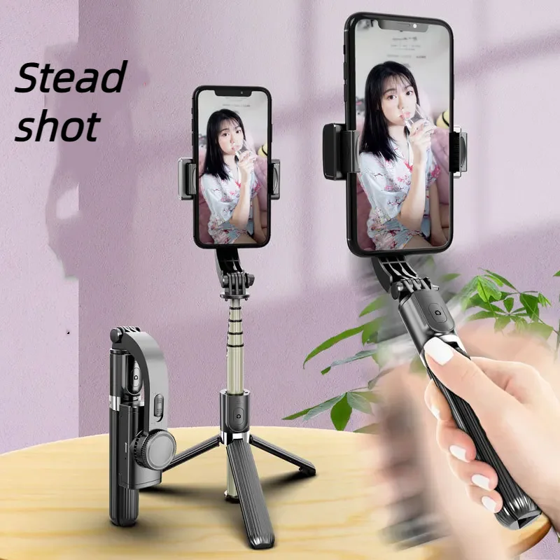 Xiaomi 2024 Cellulare Selfie Stick L08 Stabilizzatore Cardanico Anti-Shake Bluetooth All-In-One Treppiede Vlog Foto Tipo Universale