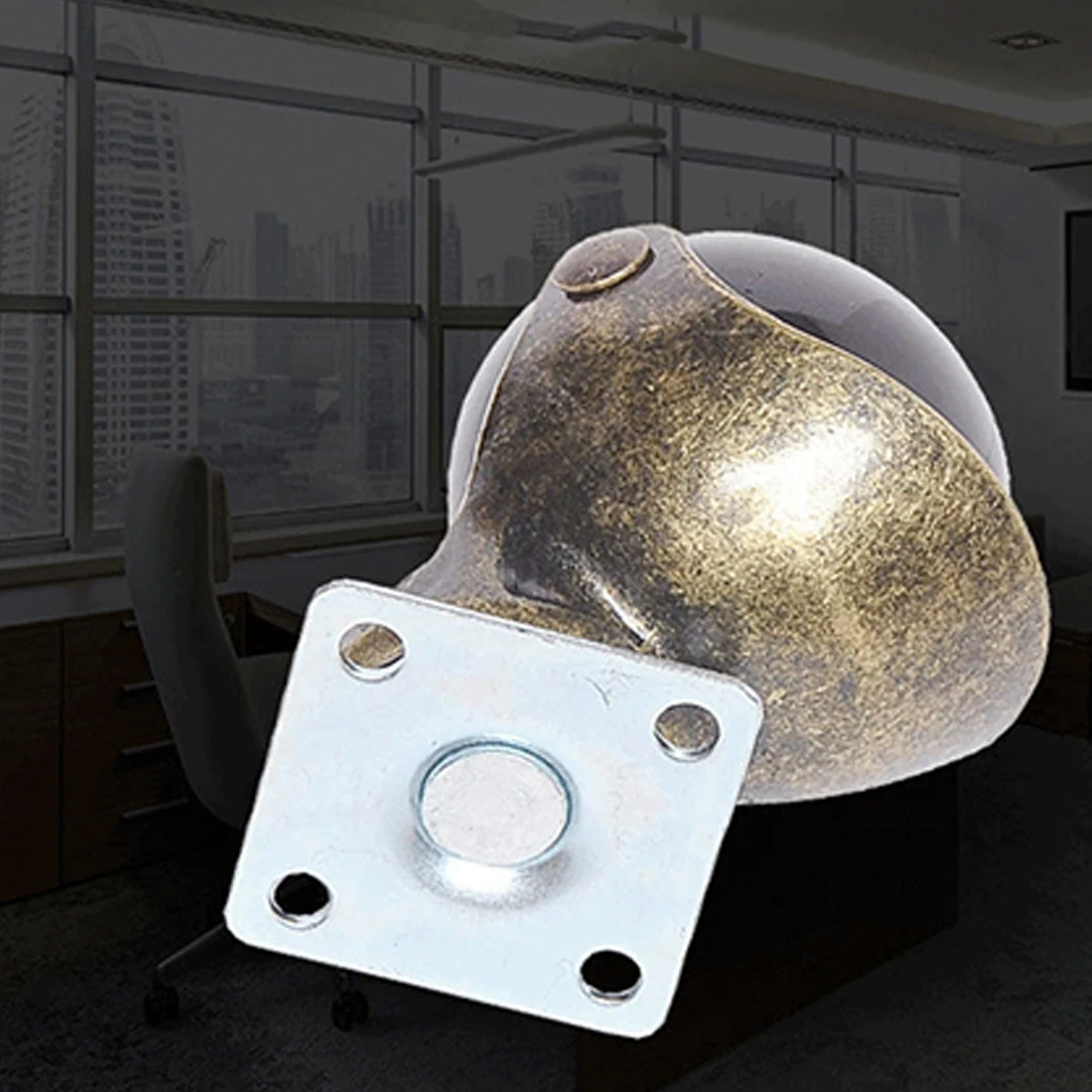 

PP Strong Load-Bearing Capacity Furniture Caster Vintage 360 Degree Swivel Easy Installation