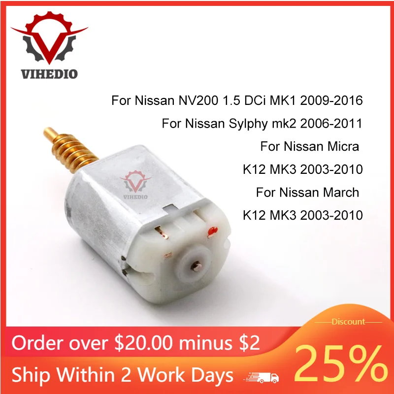 Per Nissan Nv200 Sylphy Micra Marzo 2009-2010 Fc-280Sc-18180 Oem Car Door Lock Attuatore Core Motor Power 12V Motore Di Ricambio