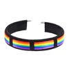 Rainbow Bangle Bracelets Rainbow Open Bracelet LOVE Colorful Rope Best Friend Girlfriend Couple Gift Wristband 5