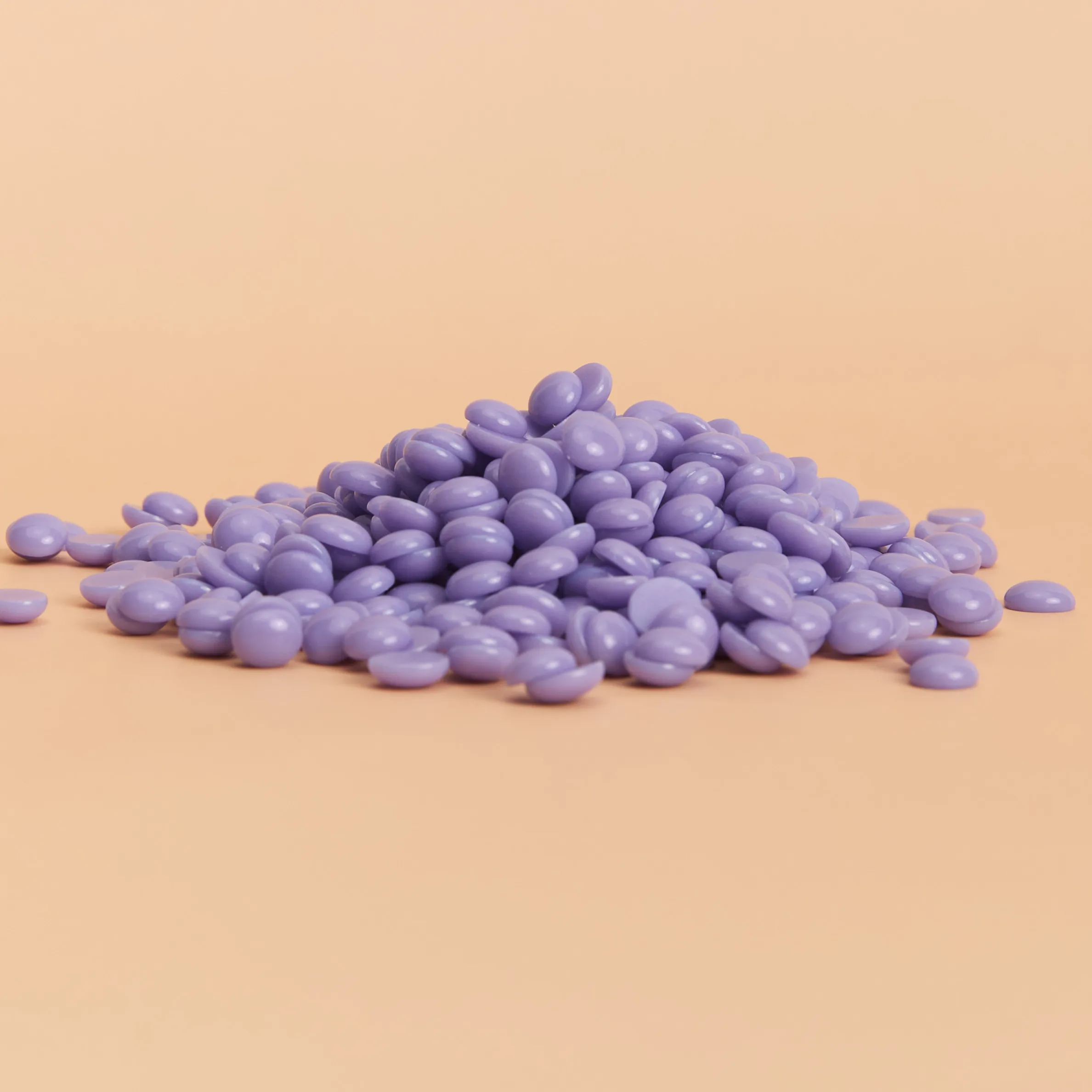 Beauty Spa quality rosin free glitter lavender hard wax bead hypoallergenic wax 1kg 1000g 2.2LB 2.2pound