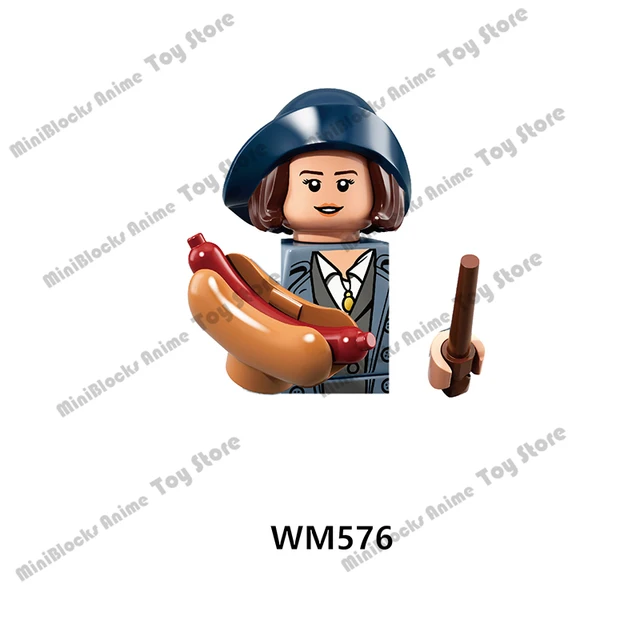 WM6040 WM6041 WM6059 WM6045 Movies Magic World plastic assembly mini action figure building blocks Bricks Toys birthday gifts WM576