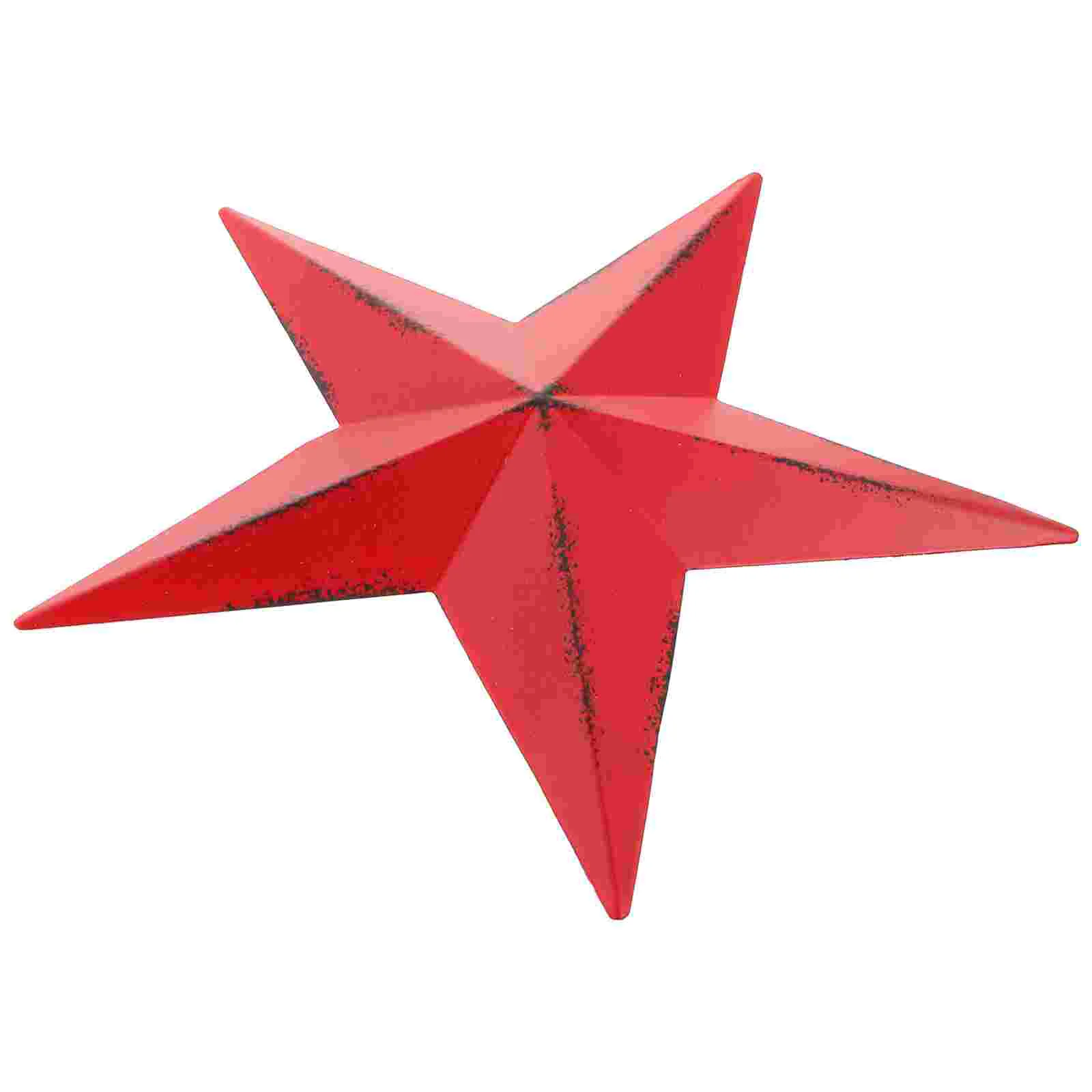 MetalWallStarsBarnDecorDayIndependenceOrnamentsArtSculpture