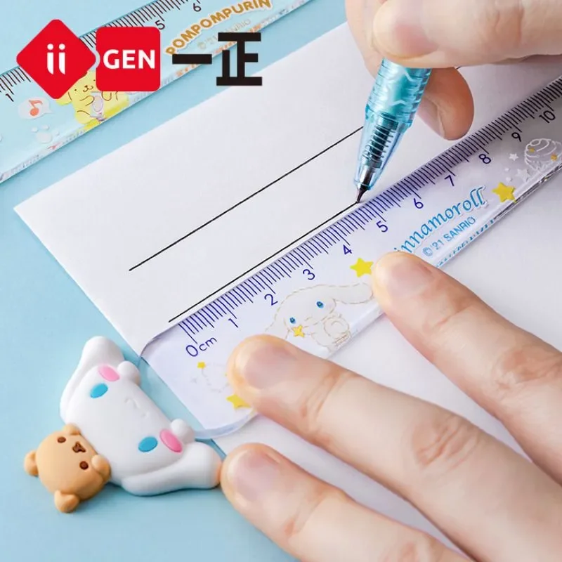 Ruler Set 2pcs/set Sanrio Family Image Bookmark Cartoon Creative Kawaii Student School
