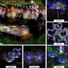 Solar Fireworks Lights - 8 Lighting Modes, IP65 Waterproof, Outdoor Festival Decorative Lights For Courtyard, Lawn, Garden, Path 6