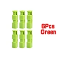 6pcs green