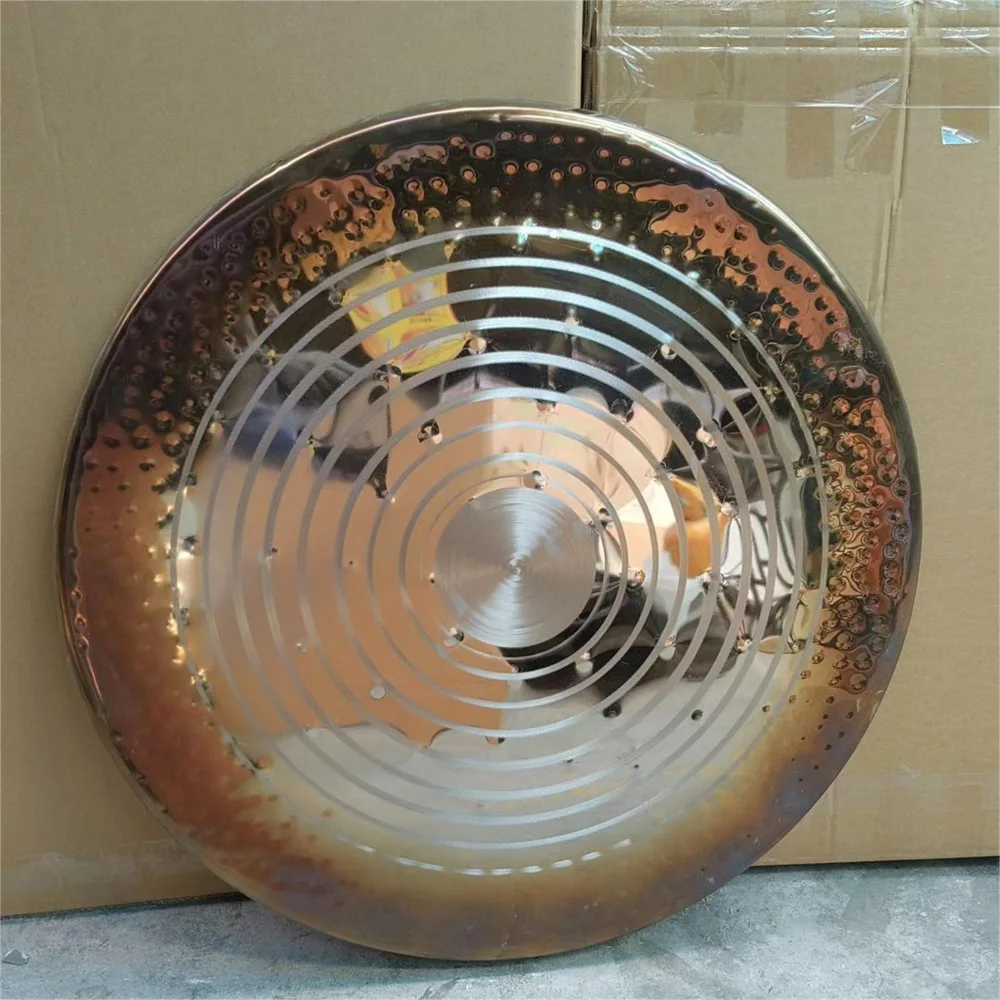 Arborea Sound Healing Gongs-Nickel Alloy Gong Mirror Chau Gong 18"-36" with Free Wood Mallet Best Sound Bath Tools For Yoga