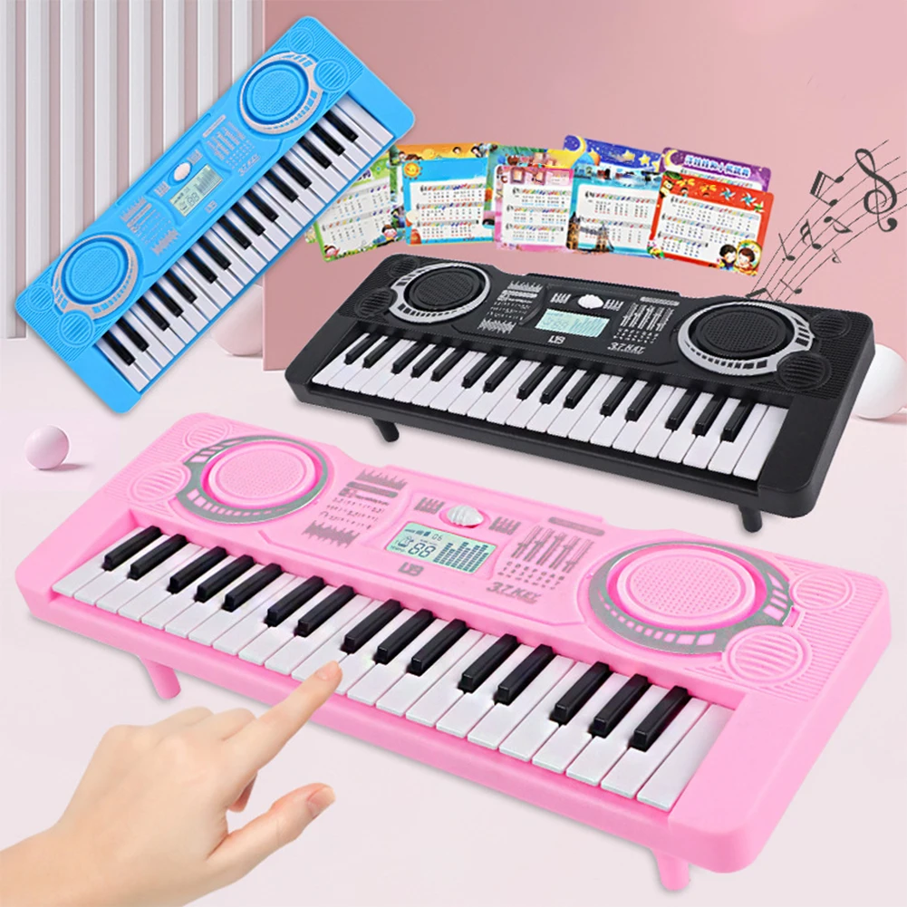 37 Keys Electric Piano Kids Educational Toy Portable Electronic Piano Keyboard Children Musical Instrument