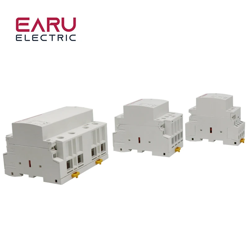 60Hz, 4NO, 4NC, Contator Modular Doméstico, Controlador