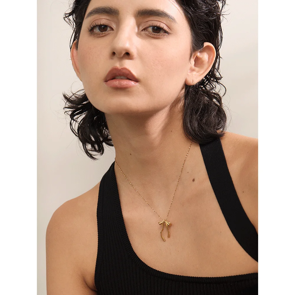 Yhpup Necklace Steel Plated