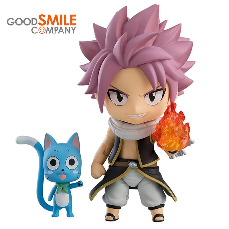 

In Stock Original GSC Nendoroid 1741 FAIRY TAIL Natsu Dragne PVC Anime Figure Action Figures Model Toys