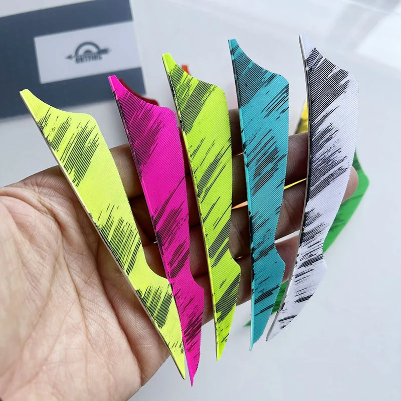 YELARXI Ailettes de flèche pour tir à l'arc - Flèches de dinde, plumes