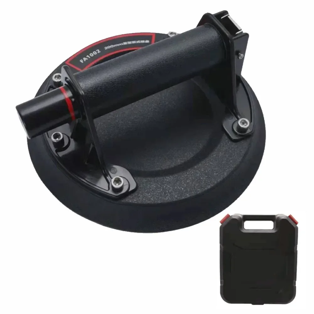 Vacuum Suction Cup 8inch 200kg Bearing Capacity Heavy Duty Vacuum Lifter for Granite Tile Glass Manual Lifting