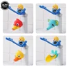 Cartoon Faucet Extender For Kids Hand Washing In Bathroom Sink Animals Accessories Kitchen Convenient for Baby Washing Bath Toys 1