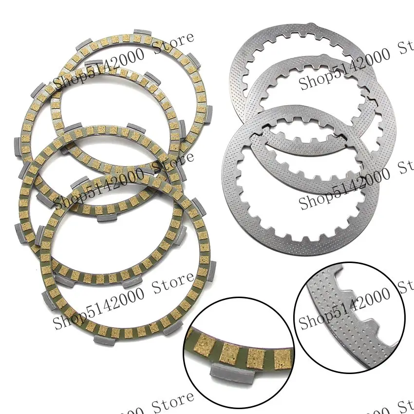 

Clutch Friction Disc Plate Kit For Yamaha DT50R DT50 4AD 1992 DT50LC DT50 3UN DT80LC DT80 53W RZ50 5FC DT80 MX Type 36N MXS LC1