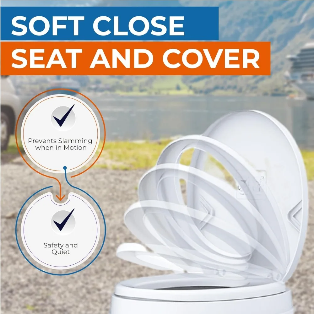 Toilet - Standard Height, Gravity Flush, Foot Pedal, Soft Close Lid with Sprayer Attachment, toliet 2