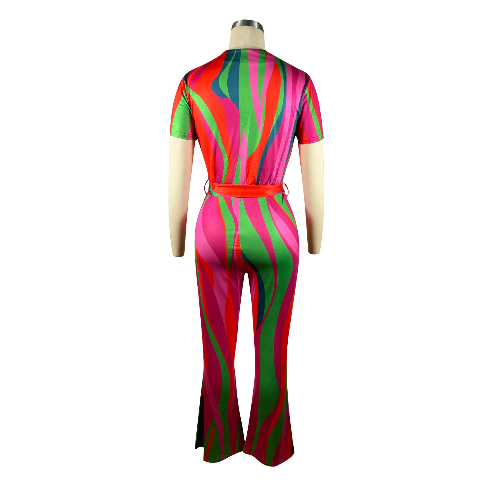 Title 3, Womens Fashionable Contrasting Striped Printed...