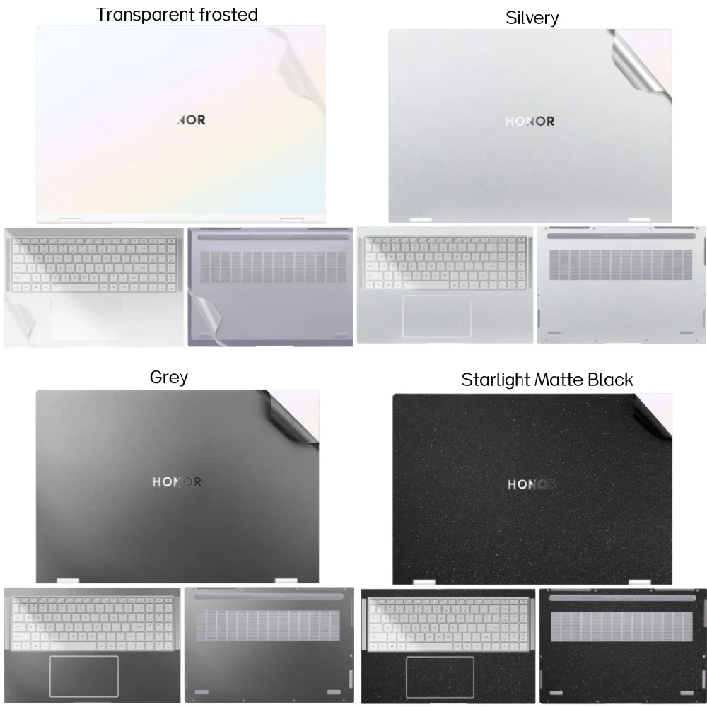 Honor MagicBook X16 X16Plus X14 X14Plus 2026 2025 노트북 스킨, 간편 설치, 부드러운 PVC, 깨짐 방지 보호 필름