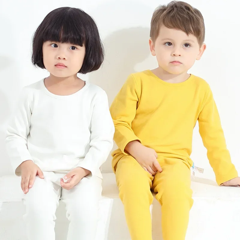 Winter Newborn Baby Girl Boy Clothes Set Thickened Long Sleeves Top + Pants Costume Plush Thick Spring and Autumn Costume Suit