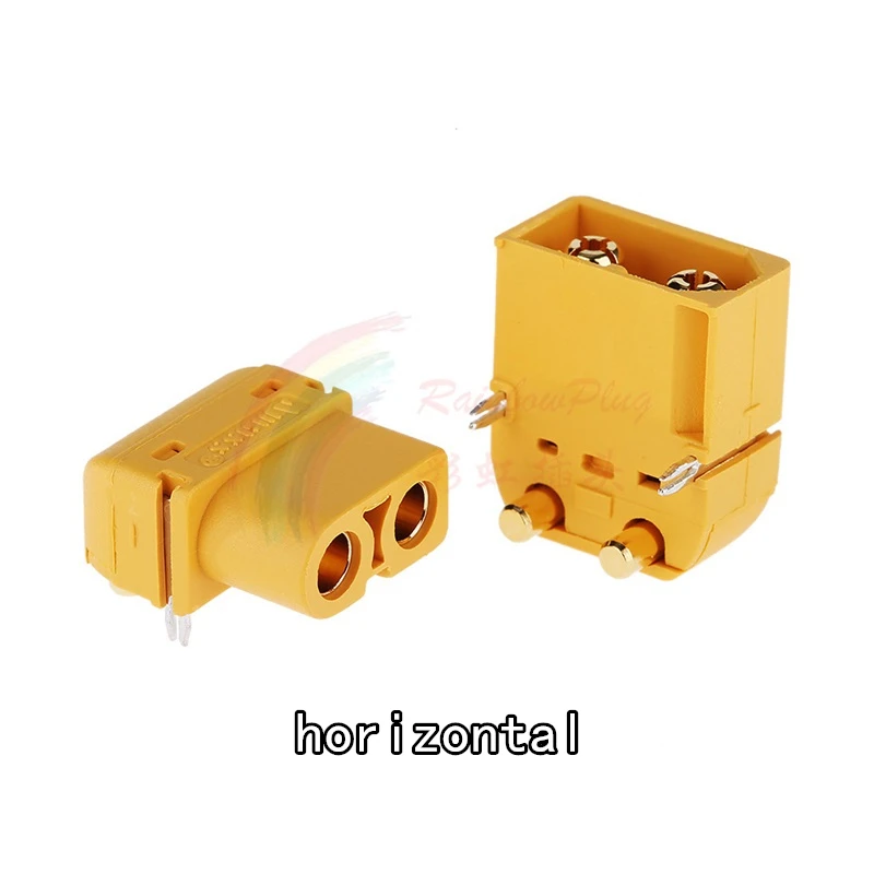 GALDOEP 12 Stück XT60 XT60E XT60E-M Einbaustecker ,XT60E-M Stecker einbaubuchse mit