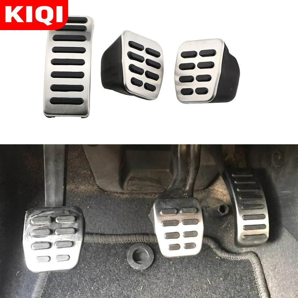 Pedales de acero para coche, cubierta de Pedal automático para VW Golf 3 4 Polo 9N3 GTI, Skoda Fabia, Audi A1 A2 A3 TT SEAT Ibiza| - AliExpress