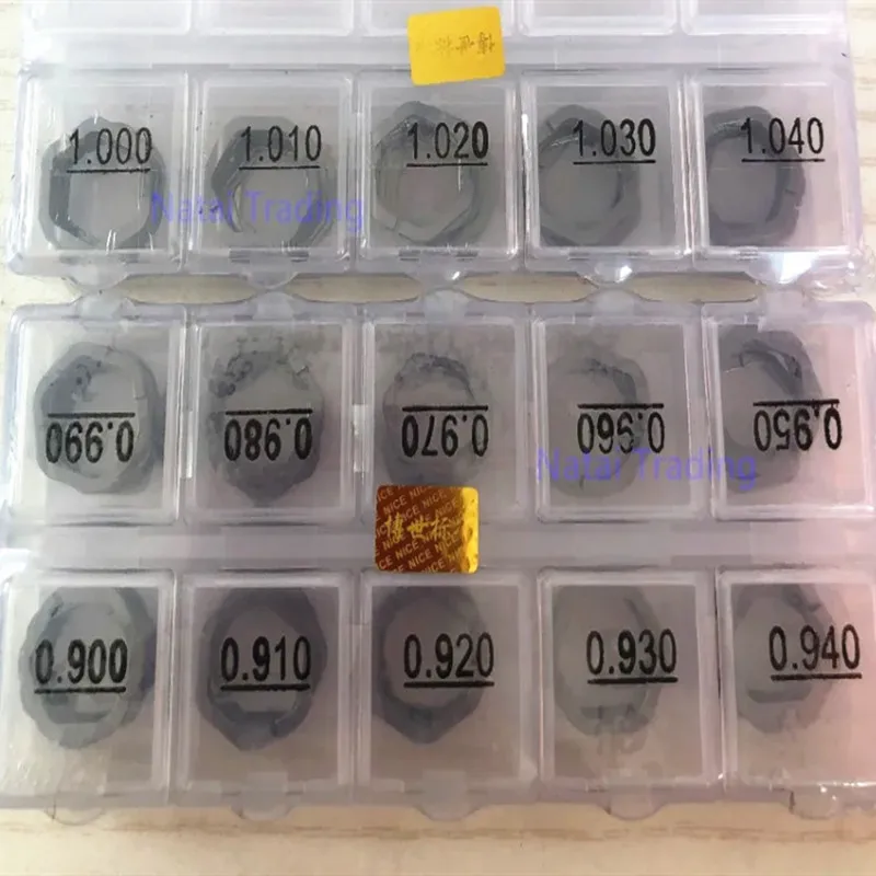 75 pcs for Sie-mens Armature lift adjusting shim 0.9-1.04, common rail piezo injector gasket diesel injector washer repair tools