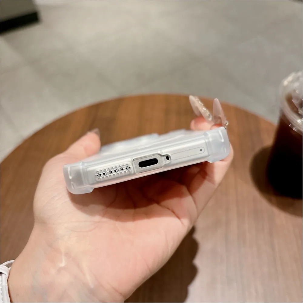 Translucent Matte Soft Silicone MagSafe-Compatible Shockproof Case