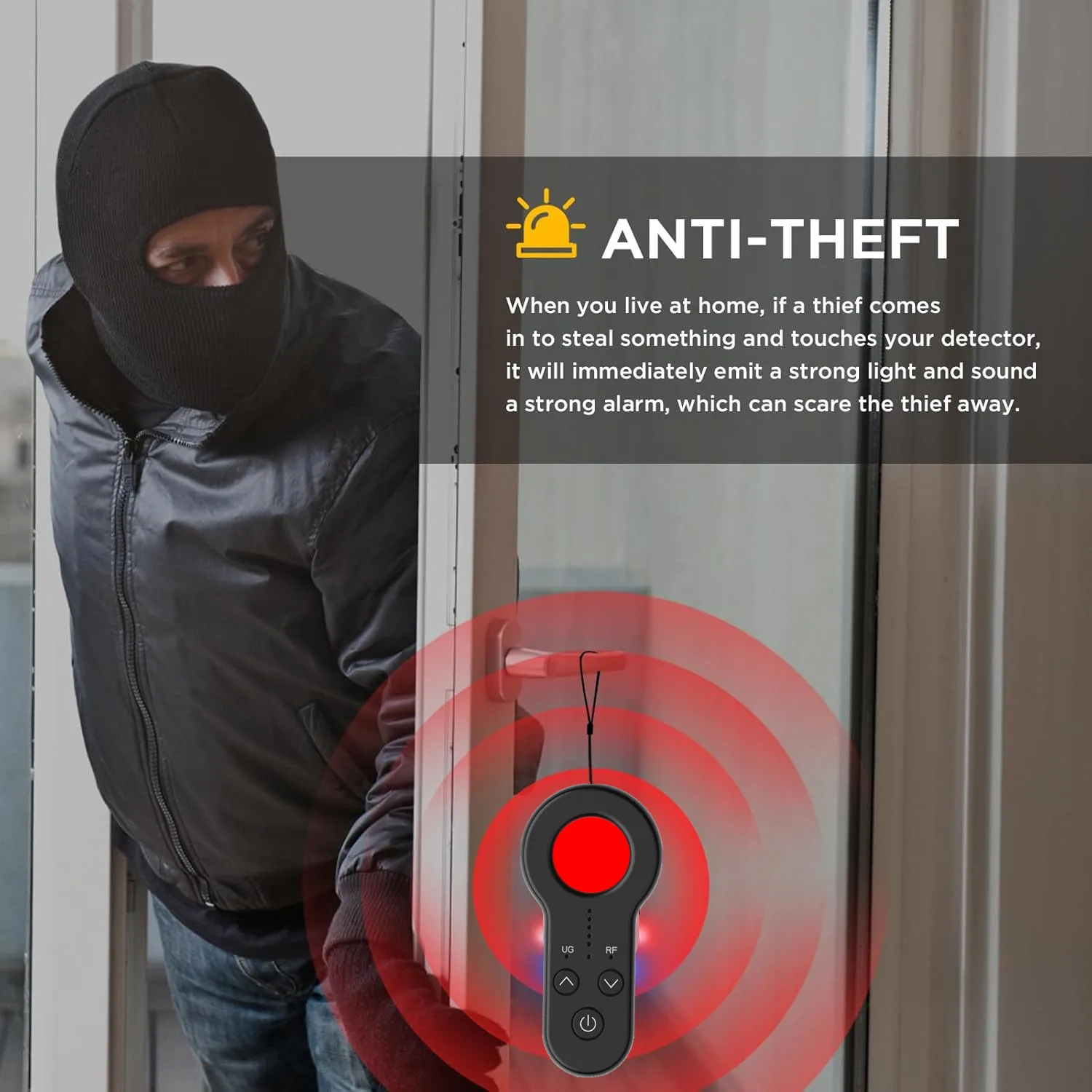 Portable Wireless Camera Detector Hotel Infrared Detector Anti-voyeurism Anti-sighting And Anti-study Monitoring