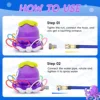 Water Sprinkler Octopus Toys Outdoor Water Toys for Kids Bathtub Games Automatic Rotating Sprinkler Children Octopus Bath Toy 5