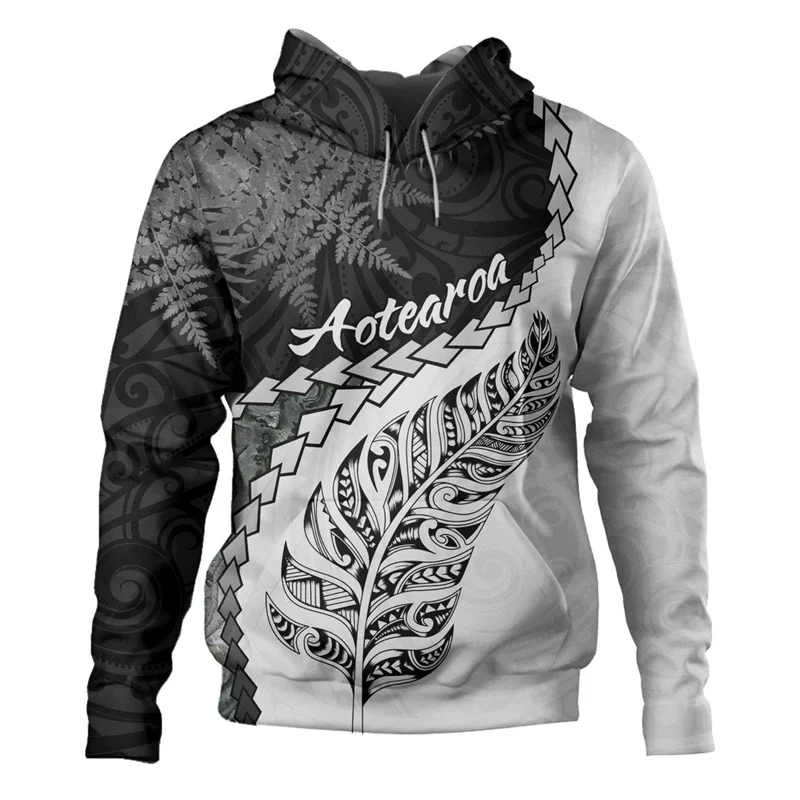thumbnail image 1 of Sudadera con capucha con estampado de Kia Ora Silver Ferns de rugby de Nueva Zelanda, bandera Y2k, novedad, sudaderas con capucha y sudaderas, sudaderas con capucha para hombres, ropa tipo pulóver, 1 of 5
