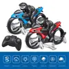 2.4GHz RC Motorcycle 2 In 1 Land Air Flying Motos Drone Toys With 360 Degree Rotation Drift Electric Motorcycle For Children 1