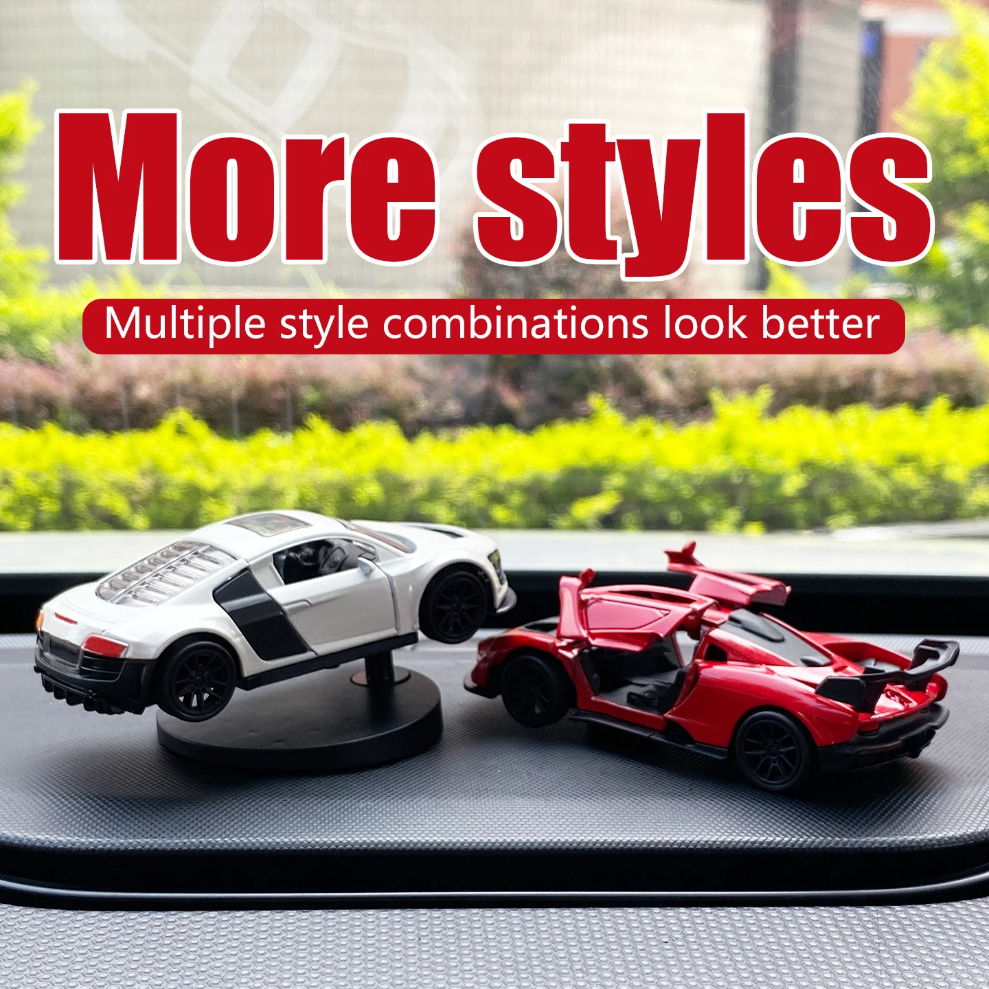 Enhanced Drift Car Ornament Dashboard Decoration: Cool & Fun Sports Racing Supercar Accessory