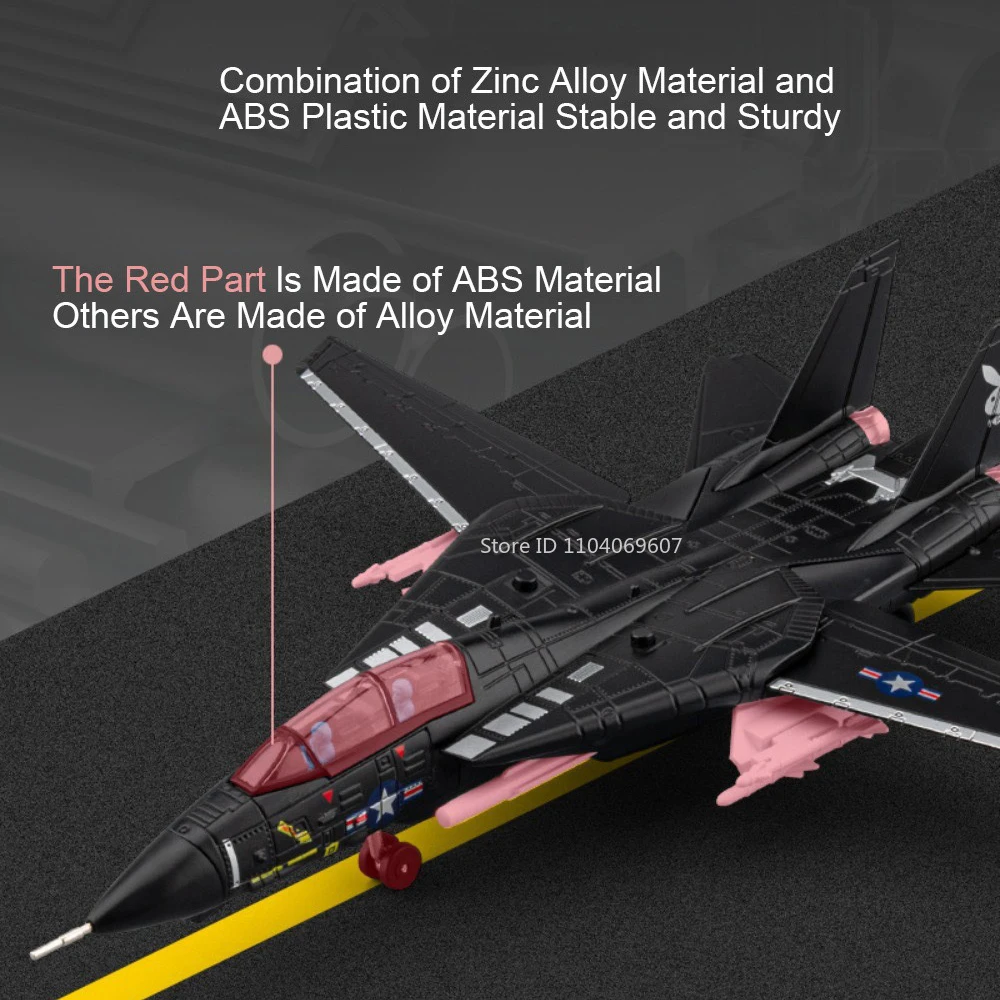 1:32 Alloy Model Fighter Jet with Sound and Light Features - Diecast Metal Aircraft with Movable Doors