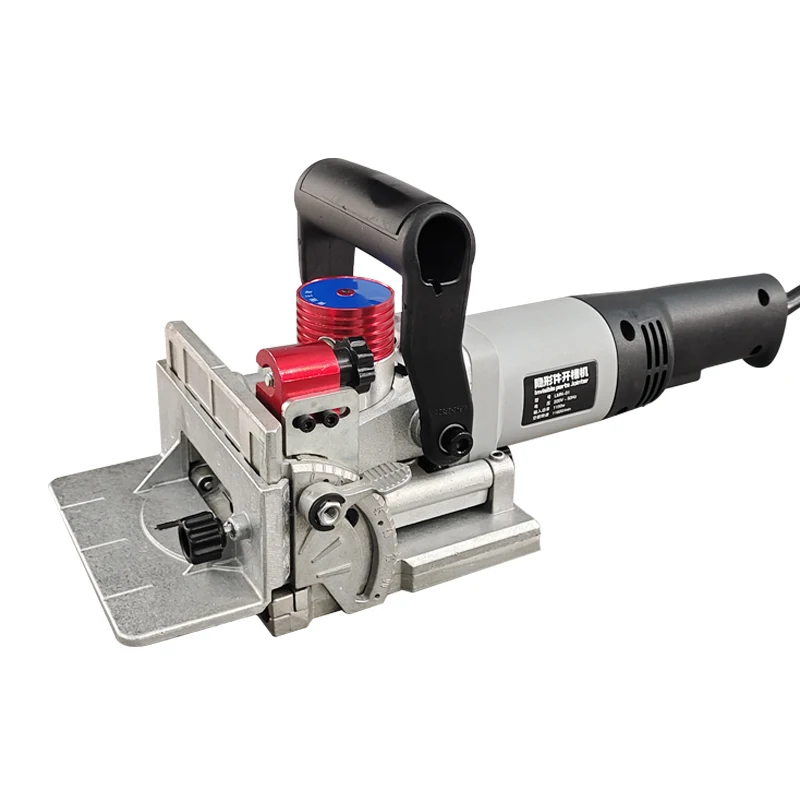 

Furniture side hole machine slotting machine six-in-one manual pneumatic side hole drilling board furniture tenoning machine