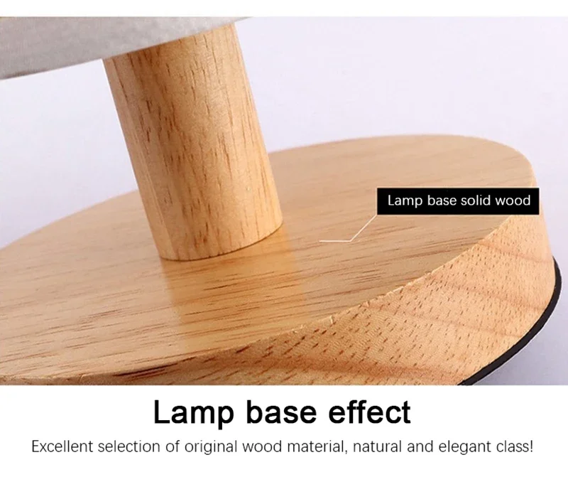 Chinese LED Table Lamp - Dimmable USB Night Light with Fabric Lampshade for Living Room and Bedroom
