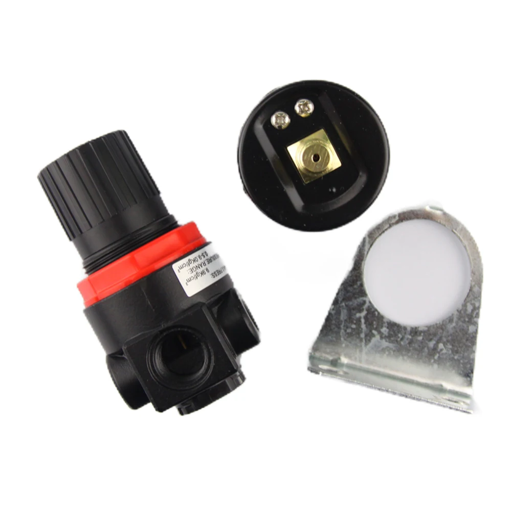 1/4'' Pneumatic Air Pump Pressure Regulating Valve Air Compressor Pressure Relief Regulating Valve AR2000 airtac gar200 06 08 300 10 400 15 600 25s air source pressure regulating valve pneumatic pressure reducing valve