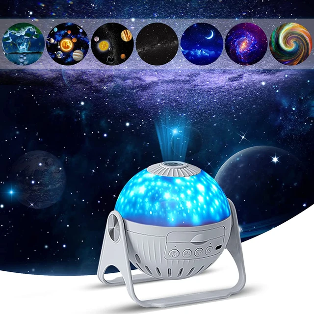 LED Galaxy Projector 13 in 1 proiettore planetario luce notturna Star  proiettore lampada per bambini Baby
