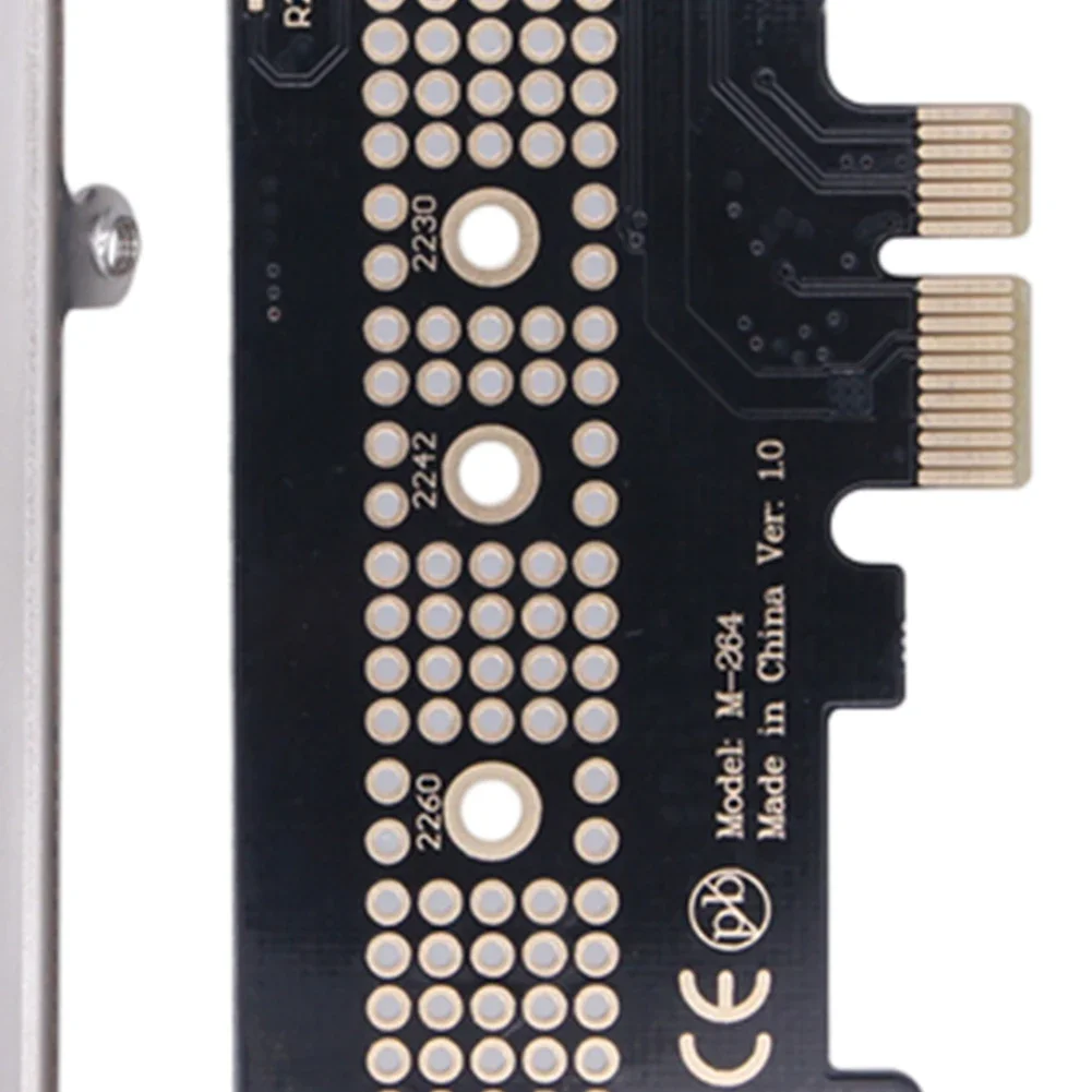 M2 NGFF SSD to PCI-E X1 Adapter Card for NVMe SSD