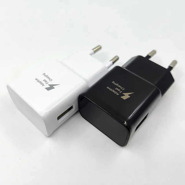 Chargeur rapide USB pour Samsung, adaptateur secteur, câble de