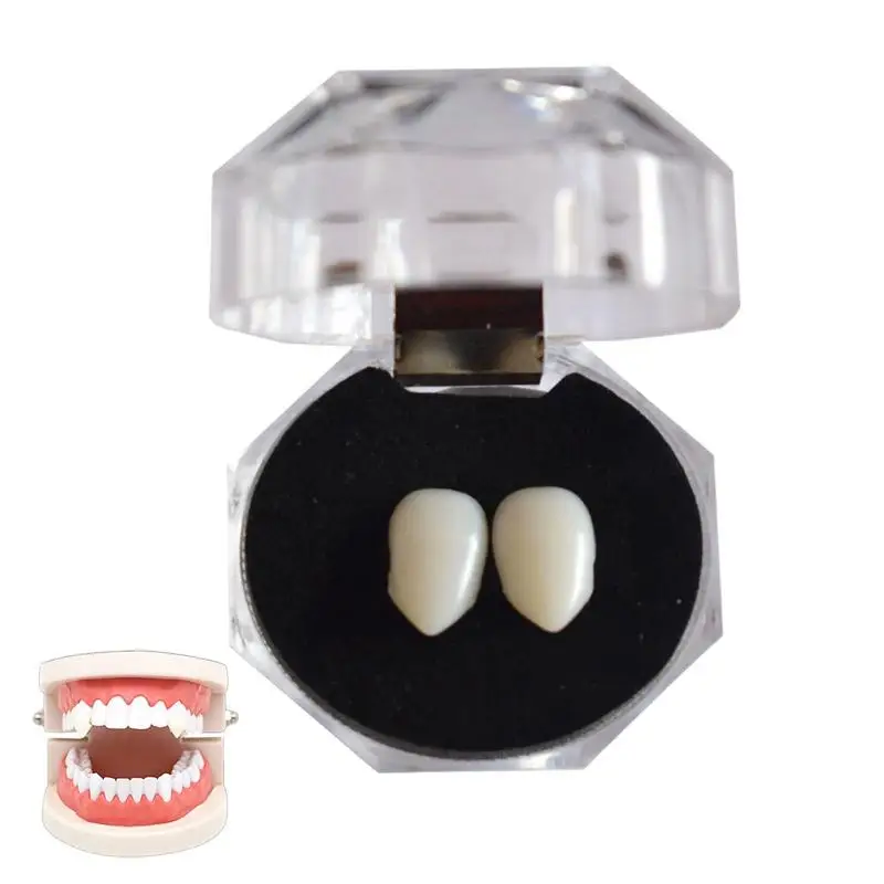 

Halloween Teeth Fake Denture Vampire Teeth Cosplay Realistic Teeth For Halloween Cosplay Accessories Party Favors Vampire Party