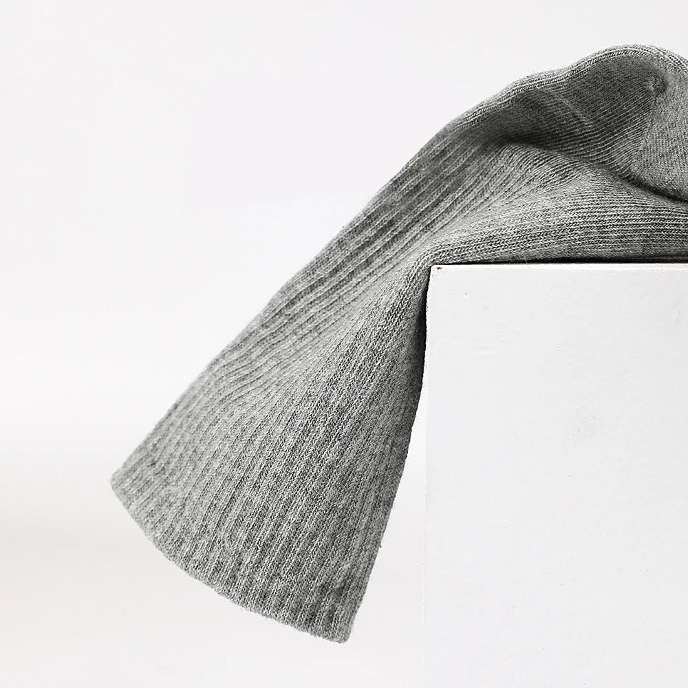 Business Men Cotton Socks 5Pairs Casual Breathable Sports Mid Tube Short Comfort Solid Color White Black Gray Wild Low Top Socks