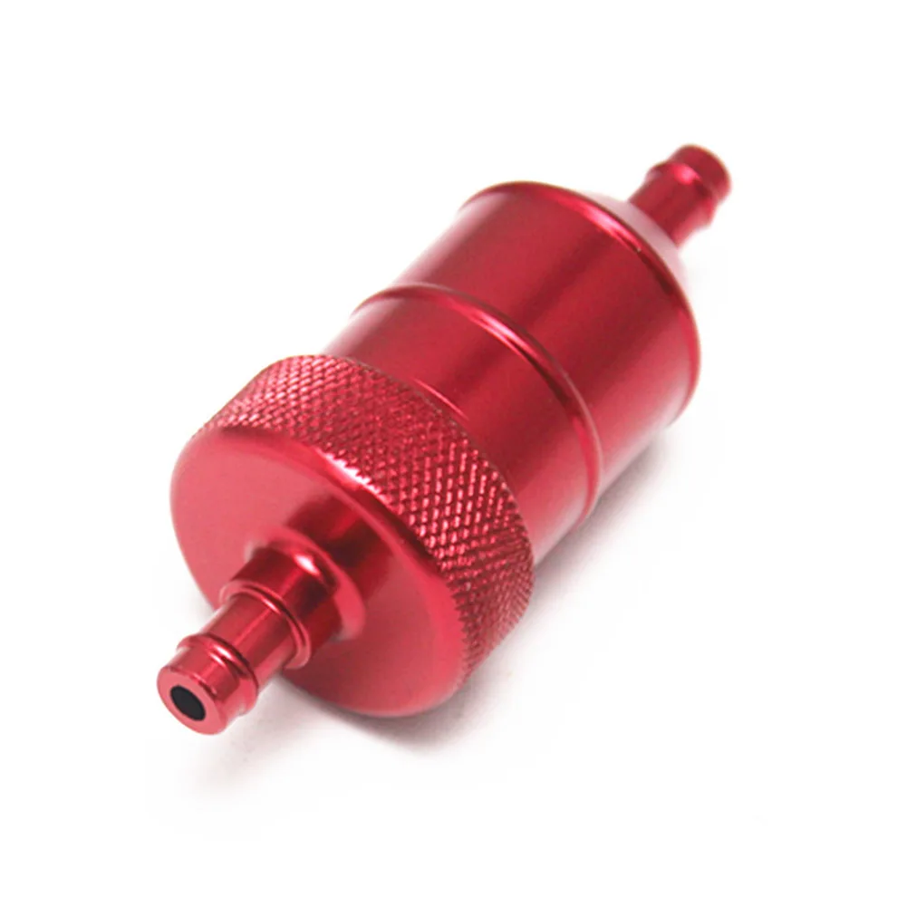 

Efficient Fuel Filtration for Motorcycle Dirt Bike and ATV Parts Reusable and Durable CNC Inline Fuel Gas Filter