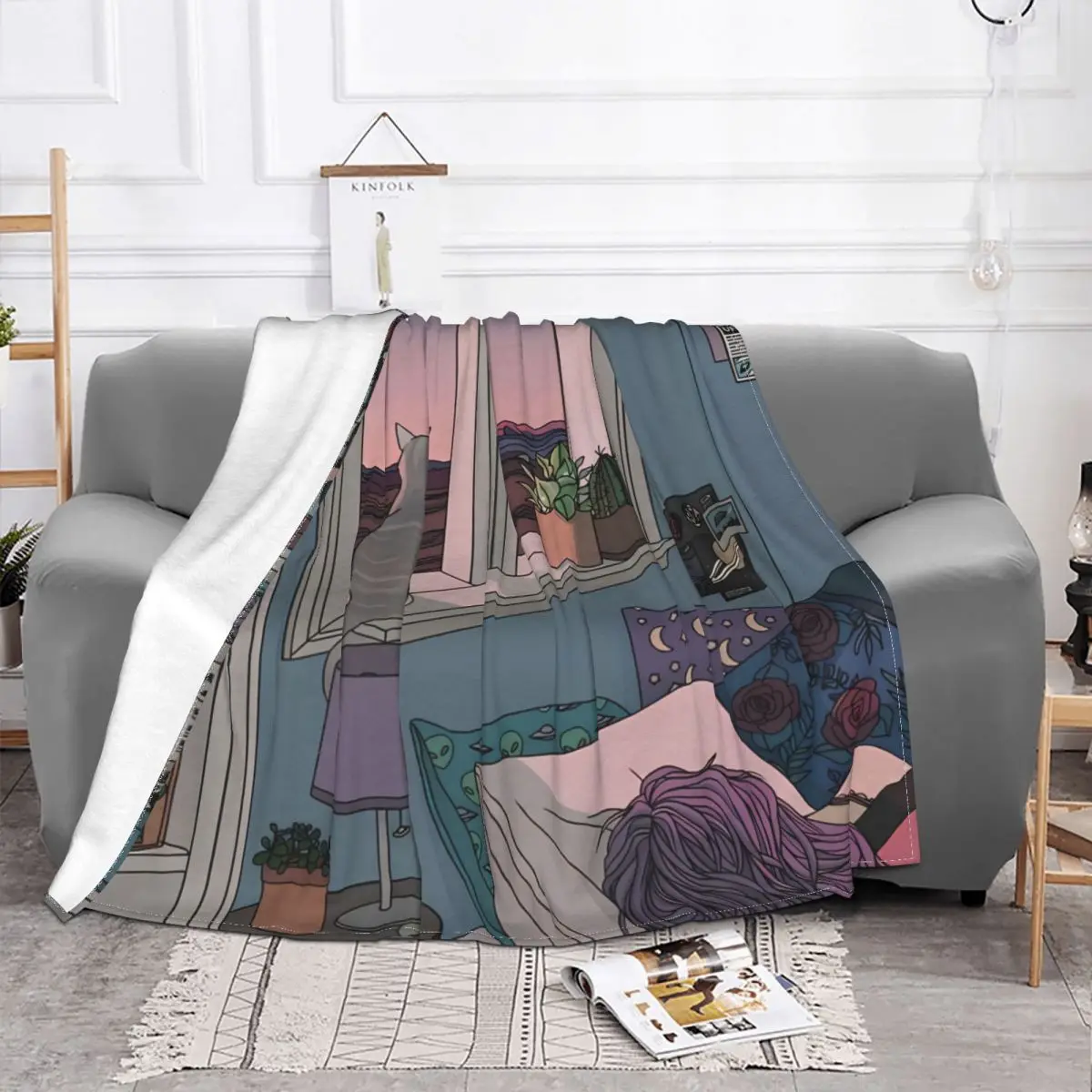 �̸� ��ħ ������ �ö��� ���, �ƴ��� �ε巯�� ���� ħ�뺸