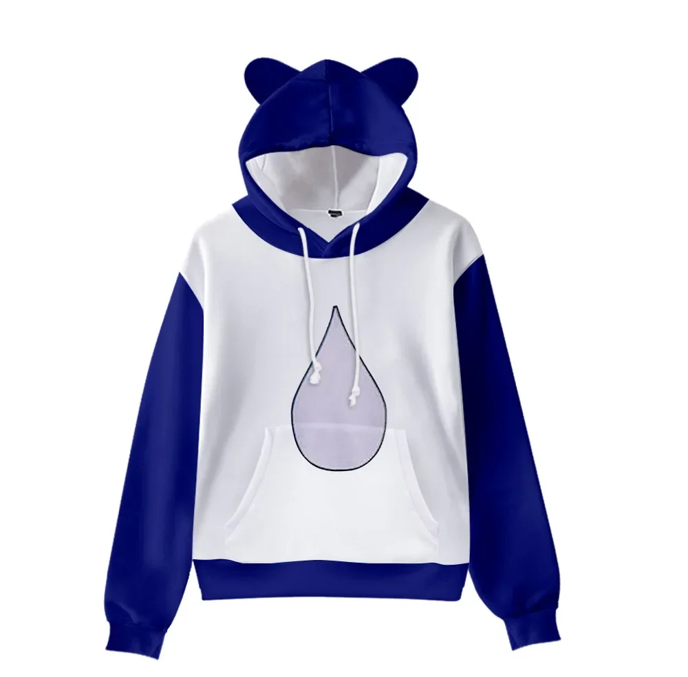

MINISO Disney Elemental Peripheral Children's Clothing Cos Character Clothing Casual Fashion Long-sleeved Cat Ear Sweatshirt